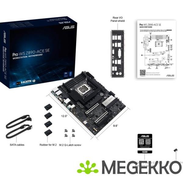 Grote foto asus pro ws z890 ace se computers en software moederborden