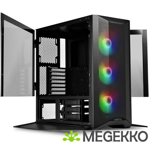 Grote foto lian li lancool ii mesh c rgb black computers en software behuizingen en kasten