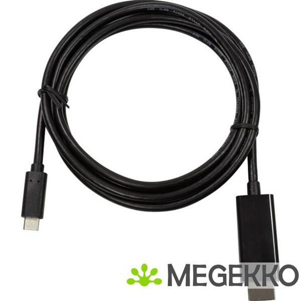 Grote foto logilink ua0329 kabeladapter verloopstukje usb type c hdmi zwart computers en software overige computers en software