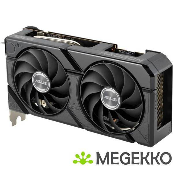 Grote foto asus dual rx7600 o8g evo amd radeon rx 7600 8 gb gddr6 computers en software videokaarten