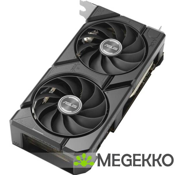 Grote foto asus dual rx7600 o8g evo amd radeon rx 7600 8 gb gddr6 computers en software videokaarten