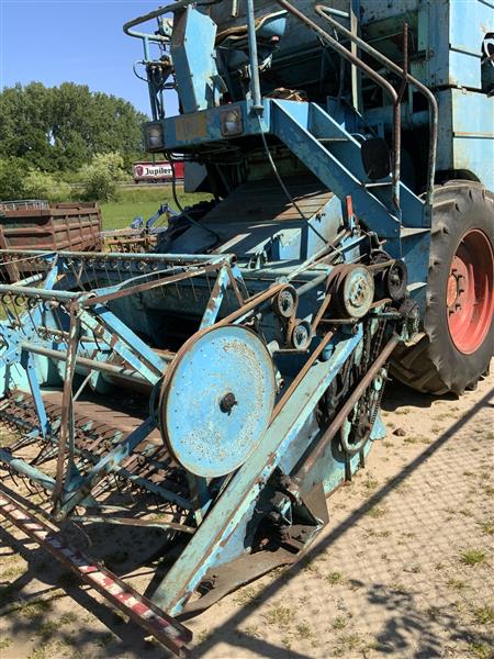 Grote foto maaidorser agrarisch landbouw