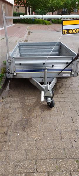 Grote foto aanhang bagage wagen met reserve wiel en anti vol auto diversen aanhangers