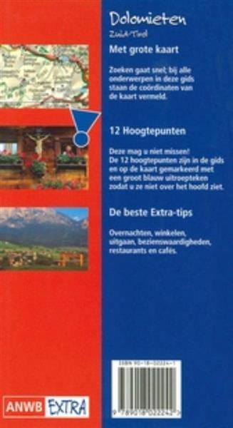 Grote foto dolomieten zuid tirol anwb extra boeken overige boeken