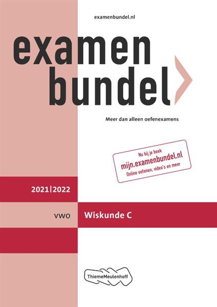 Grote foto examenbundel vwo wiskunde c 2021 2022 boeken overige boeken
