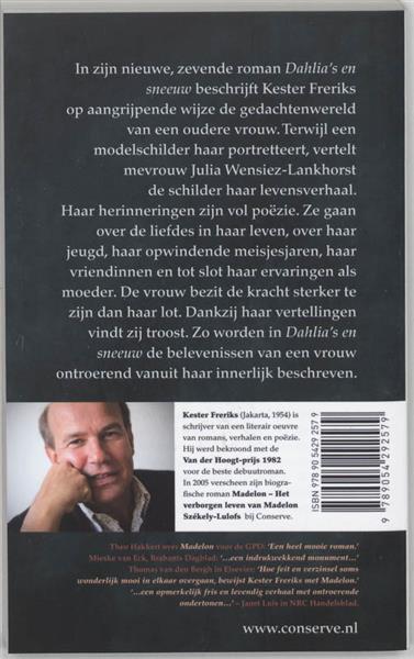 Grote foto dahlia en sneeuw boeken overige boeken
