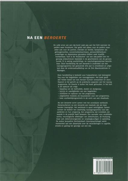 Grote foto na een beroerte boeken wetenschap