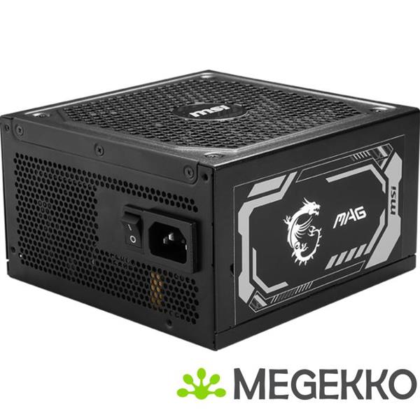 Grote foto msi mag a1000gl pcie5 power supply unit 1000 w 24 pin atx atx zwart computers en software overige