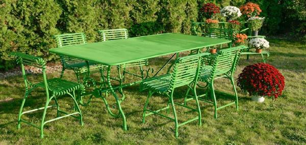 Grote foto nieuwe franse art nouveau tuinsets tuin en terras tuinmeubelen