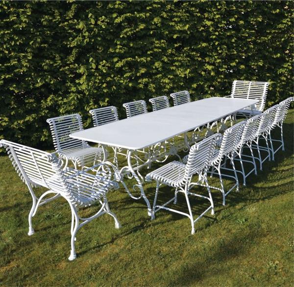 Grote foto nieuwe franse art nouveau tuinsets tuin en terras tuinmeubelen