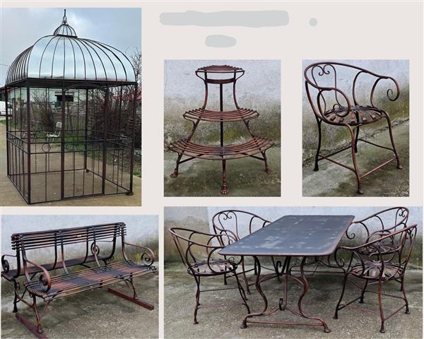 Grote foto nieuwe franse art nouveau tuinsets tuin en terras tuinmeubelen