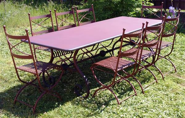Grote foto nieuwe franse art nouveau tuinsets tuin en terras tuinmeubelen