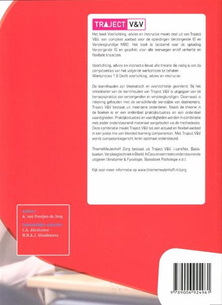 Grote foto voorlichting advies en instructie niveau 3 traject v v boeken overige boeken