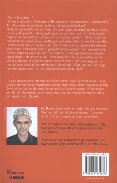 Grote foto de lijst meesters in misdaad boeken thrillers
