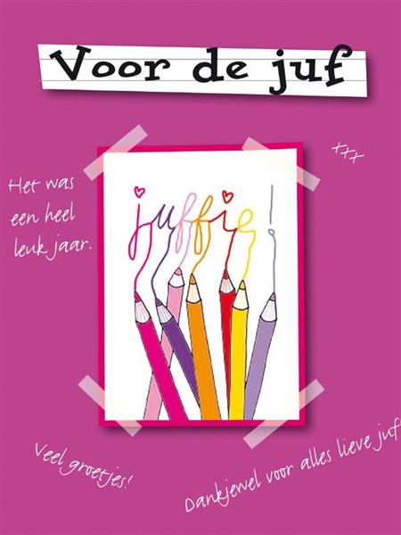Grote foto voor de juf boeken stripboeken