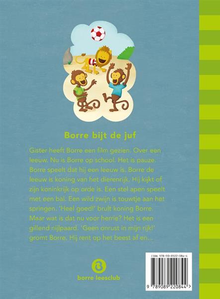 Grote foto borre bijt de juf de gestreepte boekjes boeken jeugd 13 jaar en ouder