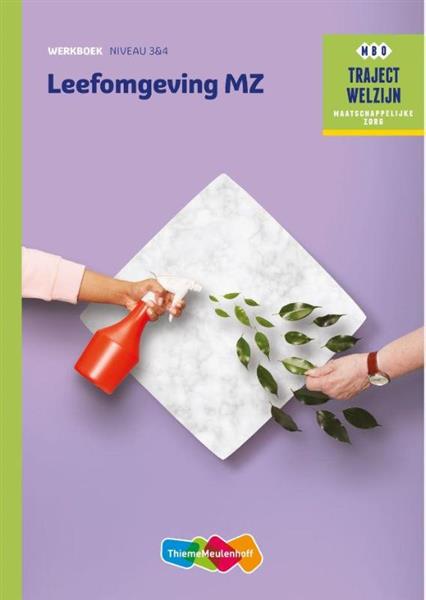 Grote foto leefomgeving mz niveau 3 4 werkboek traject welzijn boeken overige boeken