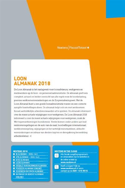 Grote foto loon almanak 2018 boeken overige boeken
