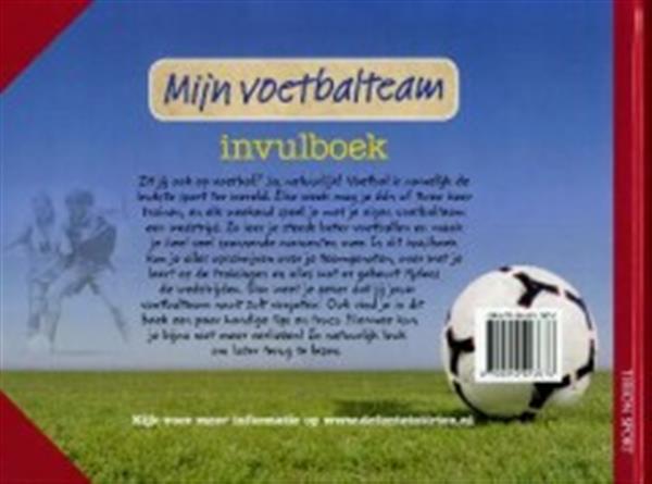 Grote foto mijn voetbalteam boeken hobby en vrije tijd
