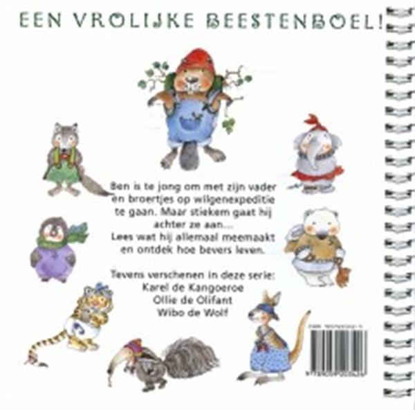 Grote foto ben de bever een vrolijke beestenboel boeken jeugd 13 jaar en ouder