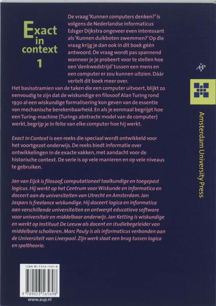 Grote foto denkende machines exact in context 1 boeken overige boeken
