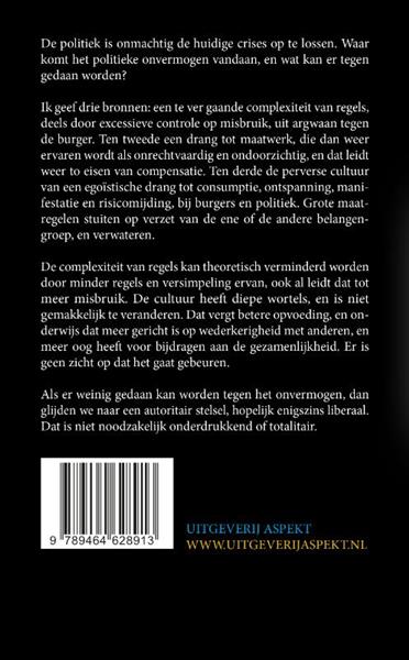 Grote foto politiek onvermogen boeken overige boeken