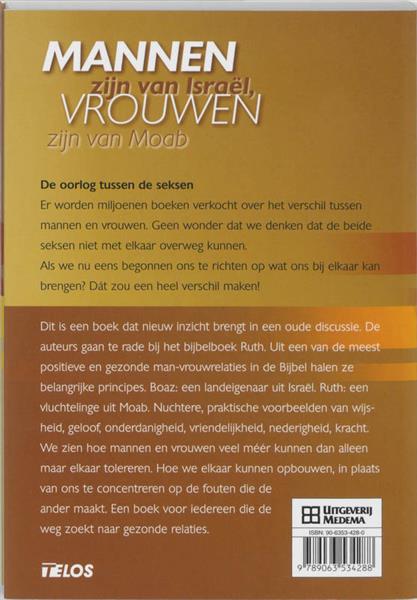 Grote foto mannen zijn van israel vrouwen zijn van moab boeken overige boeken