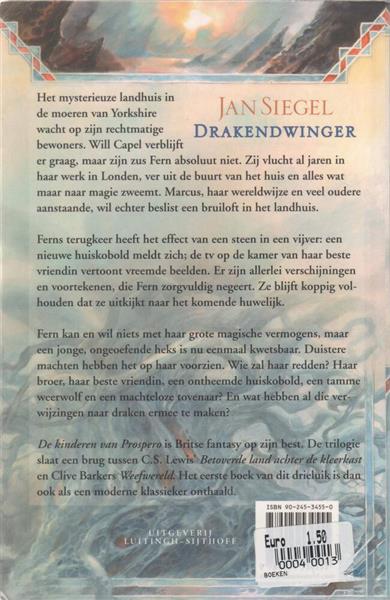 Grote foto drakendwinger de kinderen van prospero 2 boeken thrillers