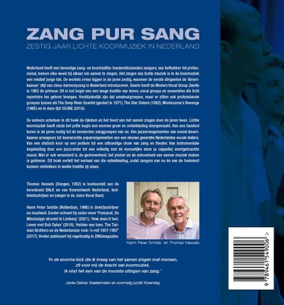 Grote foto zang pur sang zingmagazine boeken muziek