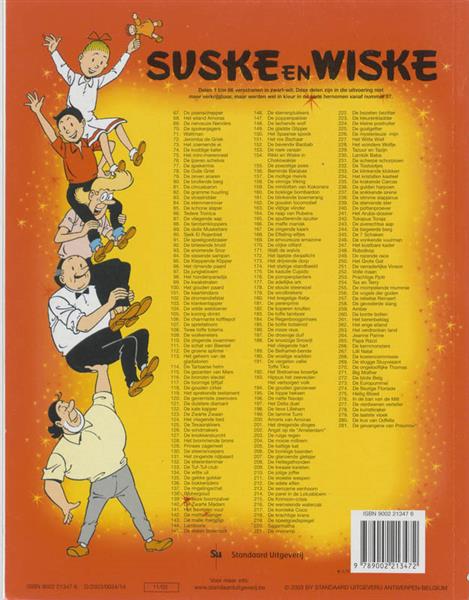 Grote foto de gevangene van prisoniv suske en wiske 281 boeken stripboeken