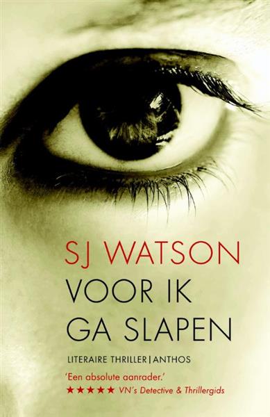 Grote foto voor ik ga slapen boeken thrillers