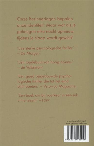 Grote foto voor ik ga slapen boeken thrillers