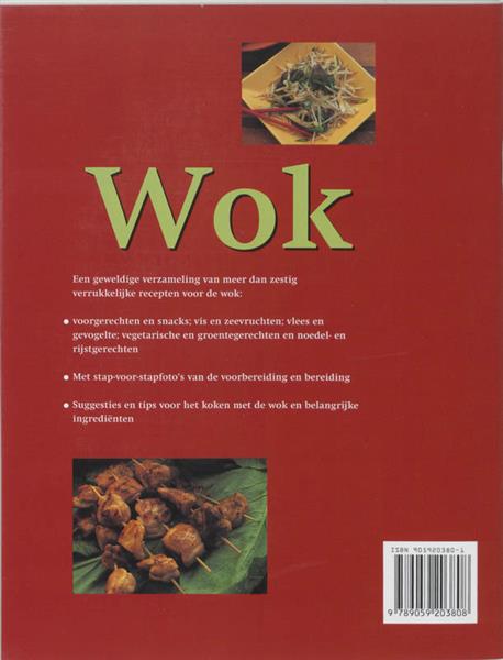 Grote foto wok boeken kookboeken