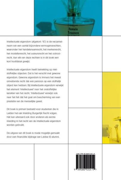 Grote foto hoofdstukken intellectuele eigendom boeken wetenschap