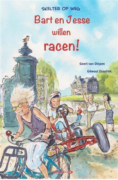 Grote foto bart en jesse willen racen skelter op weg 2 boeken jeugd 13 jaar en ouder