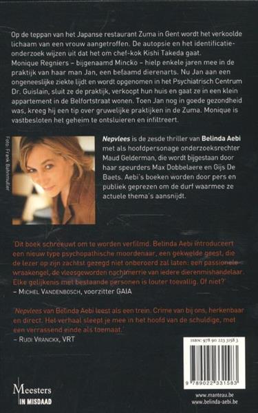 Grote foto nepvlees meesters in misdaad boeken thrillers
