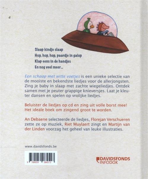 Grote foto een schaap met witte voetjes boeken jeugd 13 jaar en ouder