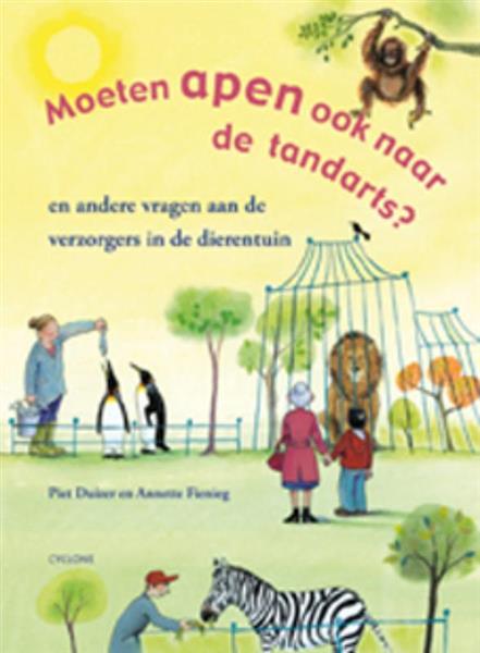 Grote foto moeten apen ook naar de tandarts en andere vragen aan de verzorgers in de dierentuin boeken overige boeken