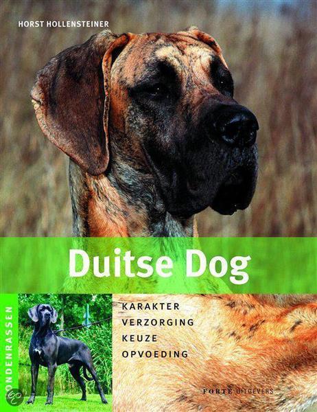 Grote foto duitse dog hondenrassen boeken hobby en vrije tijd