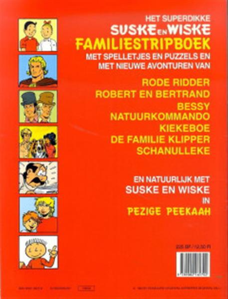 Grote foto suske en wiske familiestripboek 7 suske en wiske familiestripboek 7 boeken stripboeken