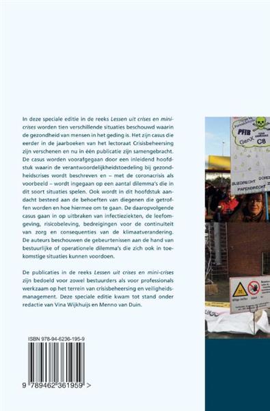 Grote foto lessen uit crises en mini crises gezondheidscrises boeken politiek en maatschappij