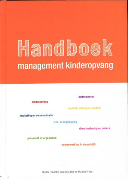 Grote foto handboek management kinderopvang boeken studieboeken