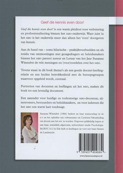 Grote foto geef die kennis even door boeken studieboeken