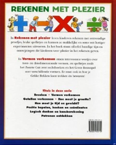 Grote foto vormen verkennen rekenen met plezier boeken jeugd 13 jaar en ouder