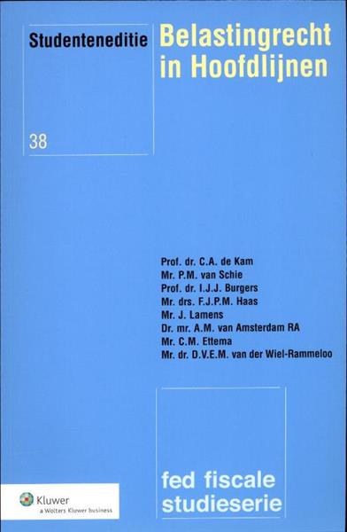 Grote foto belastingrecht in hoofdlijnen boeken wetenschap