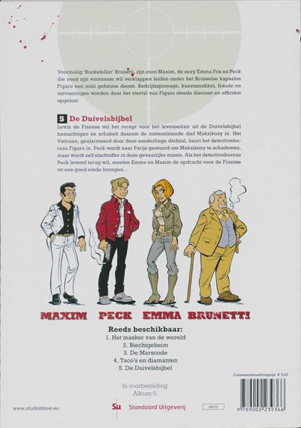 Grote foto de duivelsbijbel figaro 5 boeken stripboeken