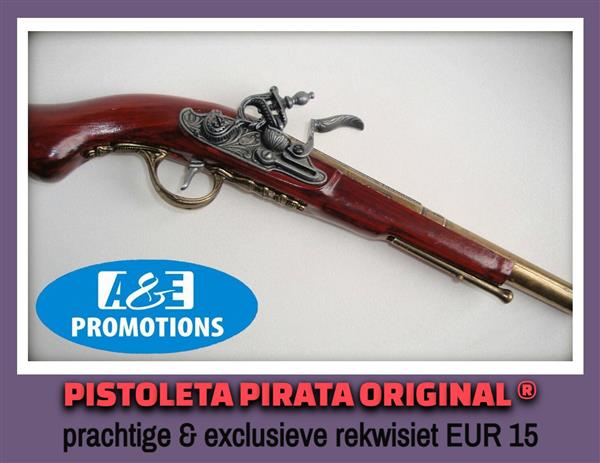 Grote foto piraat replica pistool schatkist groot huren diensten en vakmensen entertainment