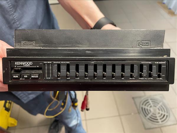 Grote foto vintage graphic equalizer kenwood auto diversen overige accessoires