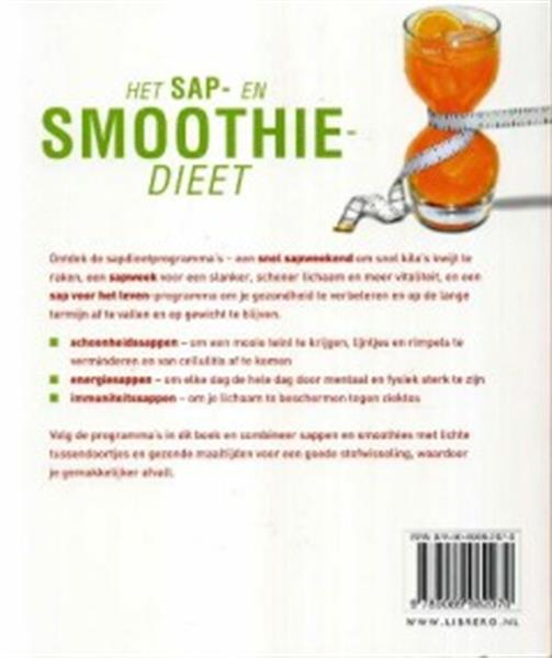 Grote foto het sap en smoothiedieet boeken kookboeken