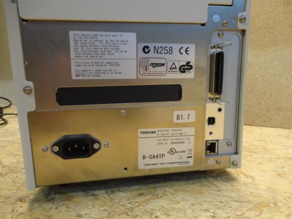 Grote foto toshiba tec b sa4tp barcode label printer 300dpi b sa4tp ts12 qm r computers en software printers
